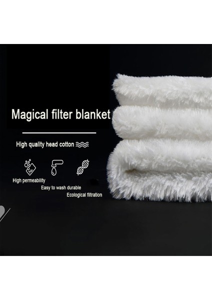 30 40CM Tarzı L Beden Sihirli Akvaryum Filtre Pamuk Battaniyeleri Balık Tankı Sünger Biyokimyasal Pamuk Yüksek Yoğunluklu Filtre Filtrasyon Sistemi Aksesuarları (Yurt Dışından) indirimleri