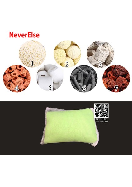 No3 Veya Stil Lot Başına 200 Gram 0.2kg Akvaryum Biyolojik Filtre Malzemeleri 7çeşit Biyolojik Filtre Topları Halkaları Karbon + File Torba Balık Tankı Gölet Aksesuarları (Yurt Dışından) modelleri