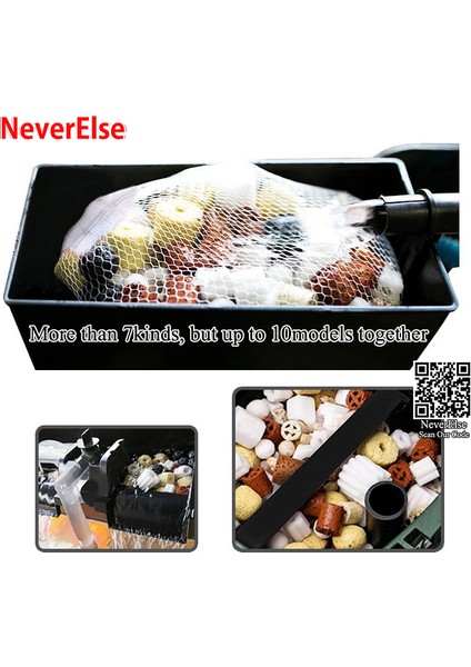 No3 Veya Stil Lot Başına 200 Gram 0.2kg Akvaryum Biyolojik Filtre Malzemeleri 7çeşit Biyolojik Filtre Topları Halkaları Karbon + File Torba Balık Tankı Gölet Aksesuarları (Yurt Dışından) indirimleri