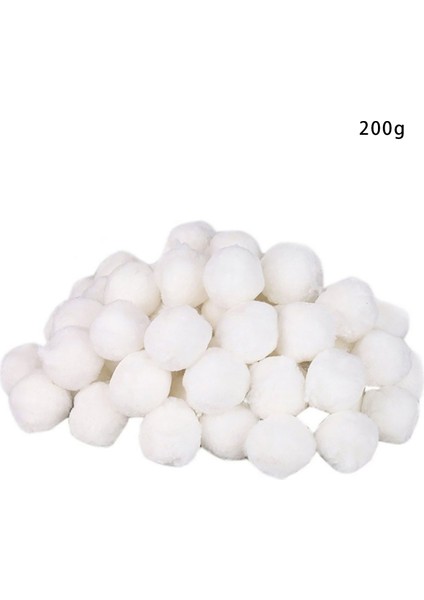 0,44 Lb Tarzı Yüzme Havuzu Akvaryum Balık Tankı Için Yeniden Kullanılabilir Güçlü Adsorpsiyonlu Pratik Fiber Filtre Topları (Yurt Dışından)