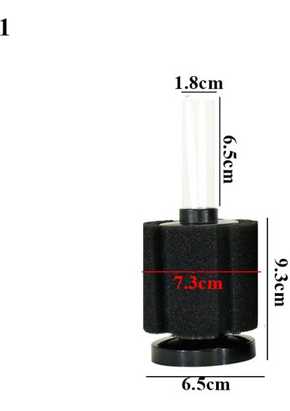 XY-180 Stili Yavru Betta Karides Nano Biyokimyasal Sünger Pamuk Filtre Üreme Balık Tankı Akvaryum Gölet Filtreleme Için Bio Sünger Pamuk Filtre (Yurt Dışından)