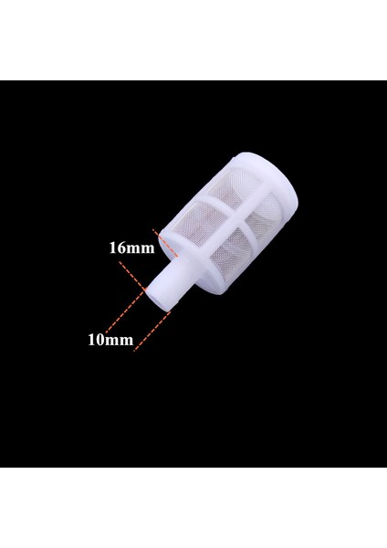 10 mm Tarzı Balık Tankı Filtre Süzgeci Su Pompası Hortum Ağı Temiz Ekran Pompa Akvaryum Malzemeleri Paslanmaz Çelik Plastik Bahçe (Yurt Dışından)