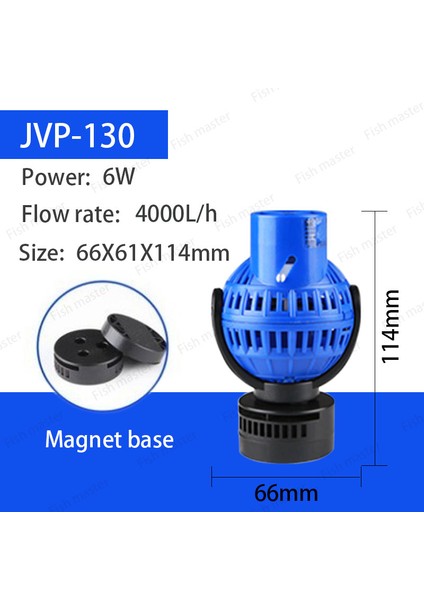 JVP-130 Stili Au Adaptör Fişi En Iyi Dalga Yapıcı JVP130 JVP131 JVP132 Jvuper Sessiz Dalga Yapma Pompası, Akış Pompası, Mini Sörf Pompası Manyetik (Yurt Dışından)