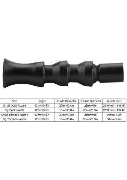 Tornado Nozul Stili L Beden Ördek Düz Su Çıkış Borusu Tornado Nozül Esnek 360 Derece Akvaryum Balık Döner Filtre Pompası Akvaryum Aksesuarları (Yurt Dışından)