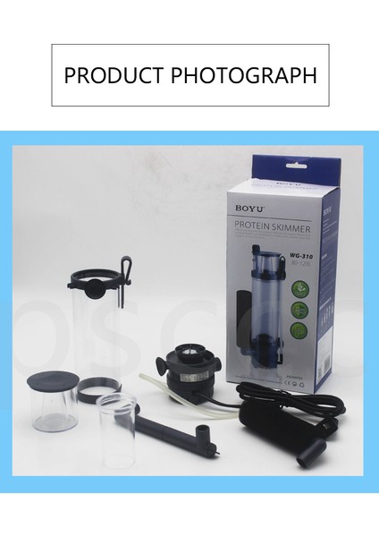 WG-201 Stili Ab Adaptör Fişi Deniz Suyu Mercan Balık Tankı Protein Ayırıcı ile Pompa Yumurta Temizleyici Akvaryum Köpüklü Filtre Nano Mini Deniz Suyu Balık Tankı Köpük Süzgeç (Yurt Dışından) fiyatları