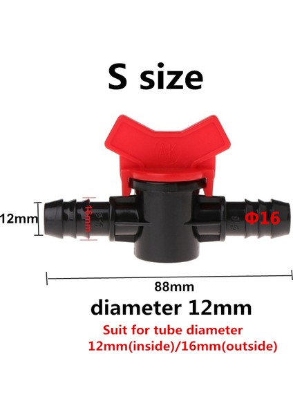 12 mm Tarzı 1 Parça Akvaryum Filtre Kanisteri Için Su Akış Regülatörü Valf Filtre Tüpü Boru Bağlantı Valfi Su Kontrolü (Yurt Dışından)