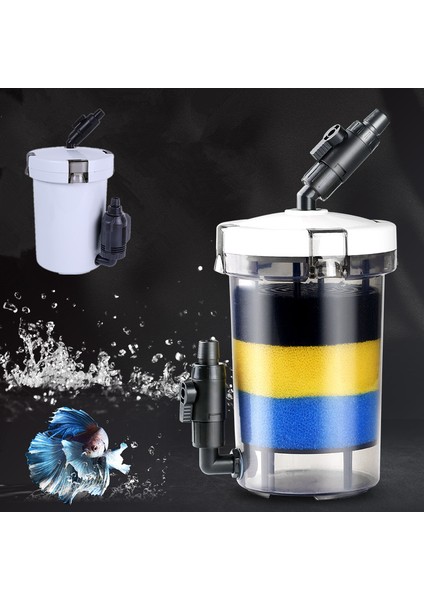 Sadece Su Pompası Tarzı HW602BB EW602BB Akvaryum Filtre Varil Ön Filtre Biyokimyasal Sunsun Harici Balık Tankı Kova Sünger Filtre (Yurt Dışından) indirimleri
