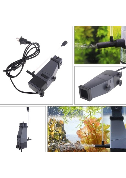 5W Yeşil Stil Abd Fiş Adaptörü Balık Tankı Protein Skimmer Akvaryum Yüzey Skimmer Yiyecek Yağ Filmi Filtre Su Akışını Düzenleyici Tuzlu Deniz Tatlı Su Hava Oksijen (Yurt Dışından) fiyatları