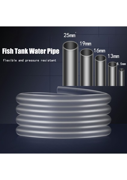 8,5 mm Stili 7 Milyon Akvaryum Hortumu Su Pompası Filtre Aksesuarları Boru Balık Tankı Borusu Akvaryum Aracı Bahçe Sulama Hortumu (Yurt Dışından) fiyatları
