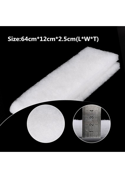 Siyah Stil Akvaryum Filtre Ped Premium Yoğunluklu Su Biyo Filtre Medyası Pamuk Tuzlu Su Balık Tankları Terraryumlar Filtre (Yurt Dışından) fiyatları