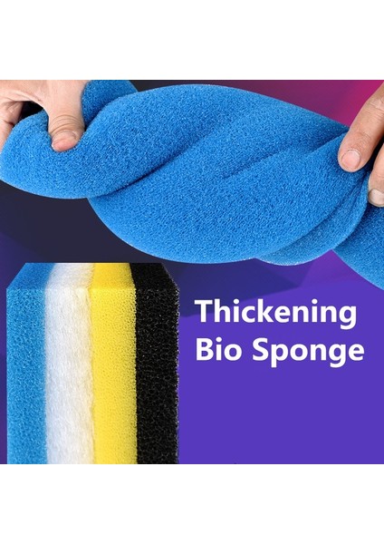 Siyah Stil Akvaryum Filtre Ped Premium Yoğunluklu Su Biyo Filtre Medyası Pamuk Tuzlu Su Balık Tankları Terraryumlar Filtre (Yurt Dışından) modelleri