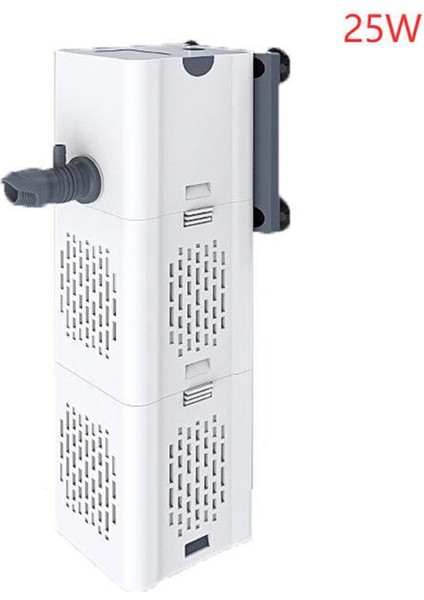 25W Tarzı Akvaryum Filtre Pompası 4ü 1 Arada Balık Tankı Daldırma Hava Oksijen Iç Pompası Akvaryum Hava Pompası Dalga Pompası Akvaryum Powerhead Pompası (Yurt Dışından)