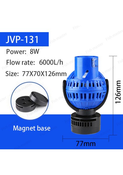 JVP-131 Stili Ab Adaptör Fişi En Iyi Dalga Yapıcı JVP130 JVP131 JVP132 Jvuper Sessiz Dalga Yapma Pompası, Akış Pompası, Mini Sörf Pompası Manyetik (Yurt Dışından)