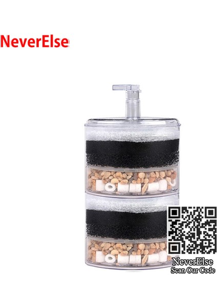 2 Katman Stili Resim Olarak Köşe Filtre Hava Pompalı Artan Oksijen Biyosünger Seramik Köşe Içinde Akvaryum Için Karides Beta Nano Küçük Balık Tankı (Yurt Dışından)