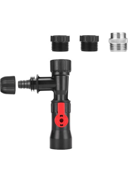 Gyhs-03 Stili Tek Boyut 3 Yollu Musluk Tipi Su Değiştirici Plastik Bahçe Hortumu Bölücü T Tipi Sulama Bağlayıcı Distribütörü - Açık Musluk ve Bataryalar Için (Yurt Dışından) indirimleri