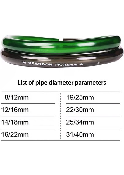 25 mm Tarzı 4 Milyon Balık Tankı Boru Akvaryum Yeşil Hortum, Su Pompası Filtre Aksesuarları Tüp Akvaryum Temizleme Aracı Bahçe Sulama Hortumu (Yurt Dışından) modelleri