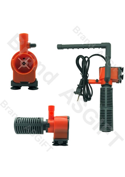 3W Filtre Stili Isteğe Bağlı Balıklar ve Kaplumbağalar Için Sessiz Submersible Akvaryum Filtresi Bomba Hava Oksijen Su Dolaşımı (Yurt Dışından) fırsatları