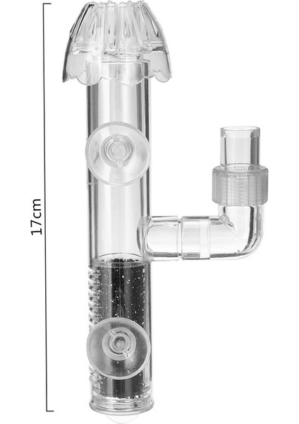 Tıan Yuan Man Bu Stili M Beden Akvaryum Yüzeyi Için Akrilik Protein Skimmer Yağ Filtresi Su Bitkisi Pistil Yüzen Başlık Tasarımı Spiral Şekilli Sessiz (Yurt Dışından)