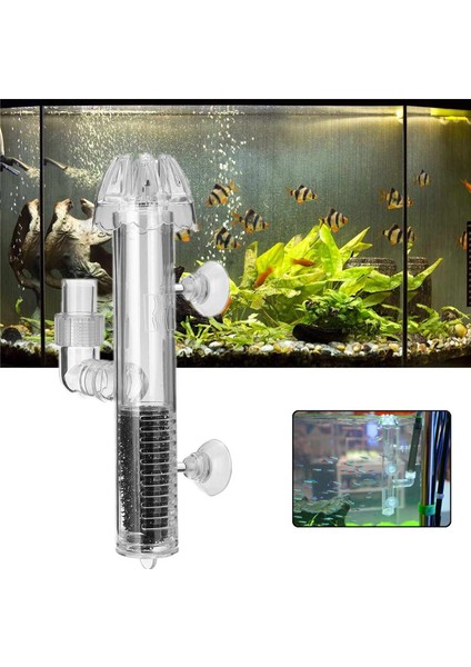 Tıan Yuan Man Bu Stili M Beden Akvaryum Yüzeyi Için Akrilik Protein Skimmer Yağ Filtresi Su Bitkisi Pistil Yüzen Başlık Tasarımı Spiral Şekilli Sessiz (Yurt Dışından)