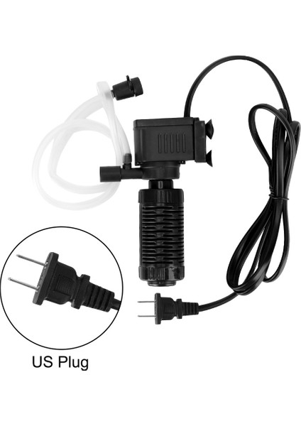 Abd Fiş Stili Akvaryum Balık Tankı Su Arıtma Filtresi Mini Balık Tankı Filtresi Oksijenasyon Daldırma Filtresi (Yurt Dışından)