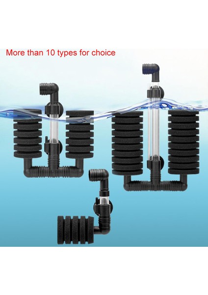 XY-2822 Yeşil Stil Resim Olarak Akvaryum Balık Tankı Hava Pompası Skimmer Biyokimyasal Sünger Filtre Akvaryum Biyofiltre Filtre Aquario Pratik (Yurt Dışından) fiyatları