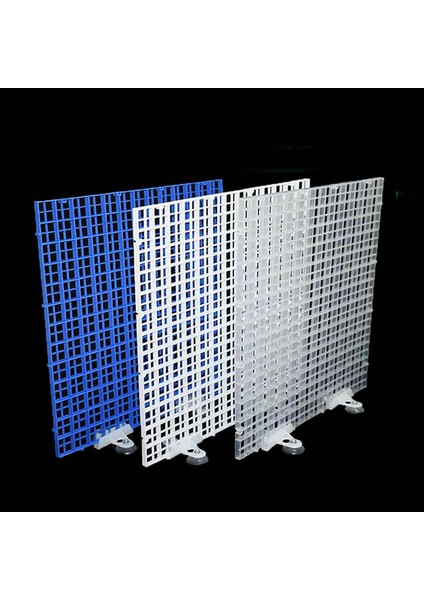 3015CM Siyah Ws Stili 1 Takım Akvaryum Plastik Bölücü Mercan Parça Balık Tank Tutucu Yumurta Kafesi Damlalık Tepsi Kapak Tutucu Ağ Mat Çok Fonksiyonlu Tutucu (Yurt Dışından)