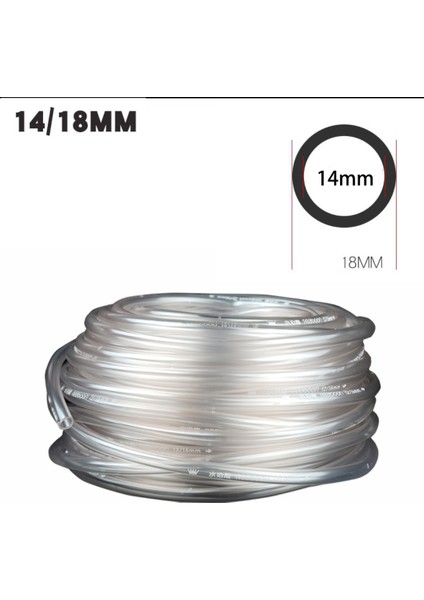 14 mm Tarzı 2 Milyon Balık Tankı Boru Akvaryum Yeşil Hortum, Su Pompası Filtre Aksesuarları Tüp Akvaryum Temizleme Aracı Bahçe Sulama Hortumu (Yurt Dışından)