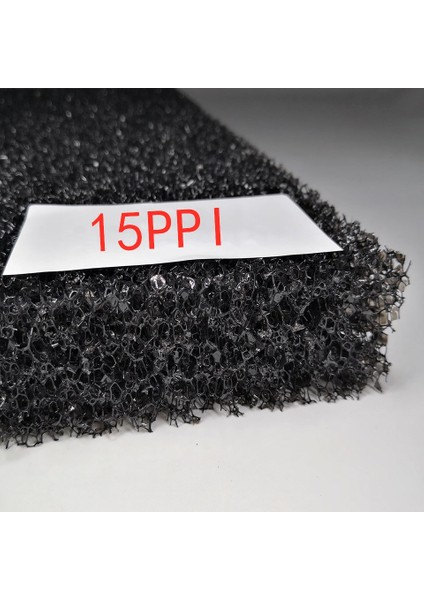 Xl Gözenek Stili 50CMX12CMX2CM Tank Için Pratik Biyokimyasal Süs Pamuk Sünger Akvaryum Filtre Balık Tankı Havuz Siyah Köpük Sünger Tankı (Yurt Dışından)