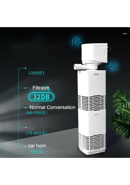 YJY-600 Tarzı Akvaryum Filtre Pompası 3ü 1 Arada Balık Tankı Daldırma Hava Oksijen Iç Pompa Akvaryum Hava Oksijen Pompası Sessiz Daldırma Pompa (Yurt Dışından) fırsatları