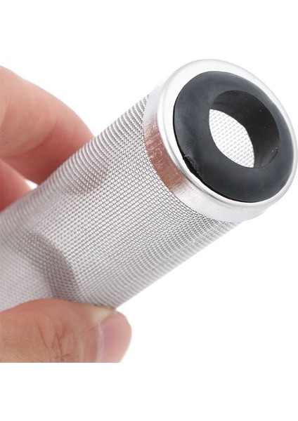Beyaz Stil Büyük Kullanışlı Silindir Paslanmaz Çelik Akvaryum Filtre Giriş Inlet Koruma Kapağı Su Giriş Kılıfı Filtre Örgü Karides Ağları (Yurt Dışından) fiyatları