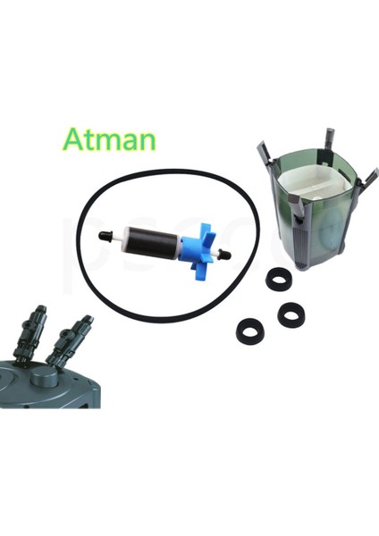 CF1200 Düğme Stili 1 Ünite Atman Filtre Kova Cf 600 At 800 A A Ef 1 Ef 2 Filtre Rotoru - CF600 CF800 A A Ef1 Ef2 Rotor (Yurt Dışından)