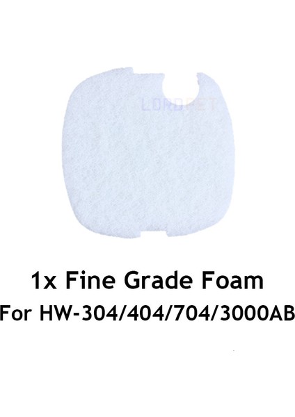 HW-304 404 704 Beyaz Stil 2 Adet Sunsun Akvaryum Dış Filtre Hw 507AB 702AB 508AB 703AB 304AB 404AB 704AB 3000 Için Filtre Sünger Seti Değiştirme (Yurt Dışından)