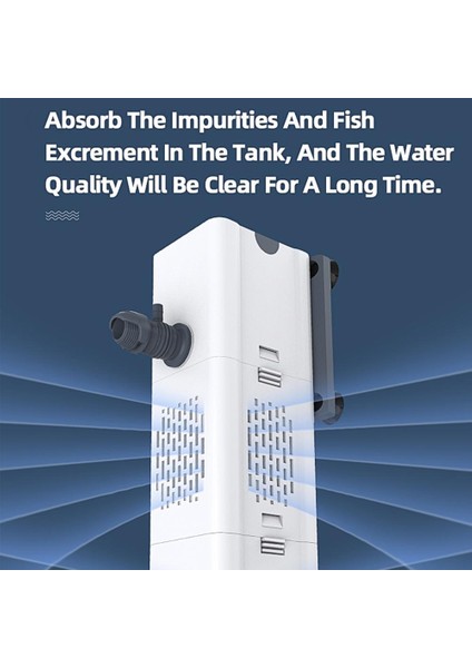 6W Ab Tarzı Akvaryum Filtre Pompası 4ü 1 Arada Balık Tankı Daldırma Hava Oksijen Iç Pompası Akvaryum Hava Pompası Dalga Pompası Akvaryum Powerhead Pompası (Yurt Dışından) indirimleri