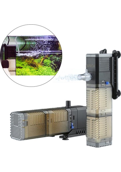 CHJ-902 Stili Au Fişi Sunsun Akvaryum Filtre Pompası Süper 5 In 1 Balık Tankı Daldırma Hava Oksijen Iç Pompası Aquarium Dalış Çeşmesi Pompası Filtre Için (Yurt Dışından) fiyatları