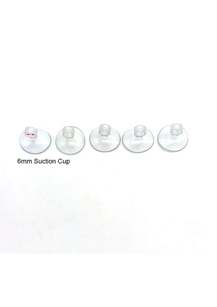 Çap 6mm Tarzı 5 Adet Oksijen Boru Hortumu Hortum Pompa Emme Kupası Balık Tankı Hava Hattı Tutucu Emme Kupası Su Ürünleri Aquatic Pet Supplies (Yurt Dışından)