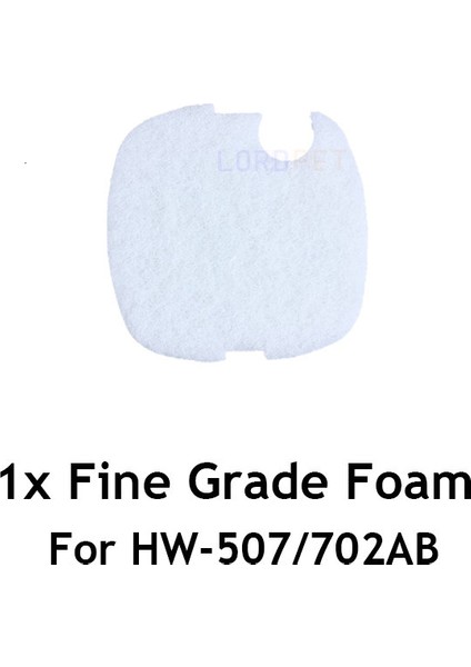 HW-507 702AB Beyaz Stil 1 Parça Sunsun Akvaryum Dış Filtre Hw 507AB 702AB 508AB 703AB 304AB 404AB 704AB 3000 Için Filtre Sünger Seti Değiştirme (Yurt Dışından)