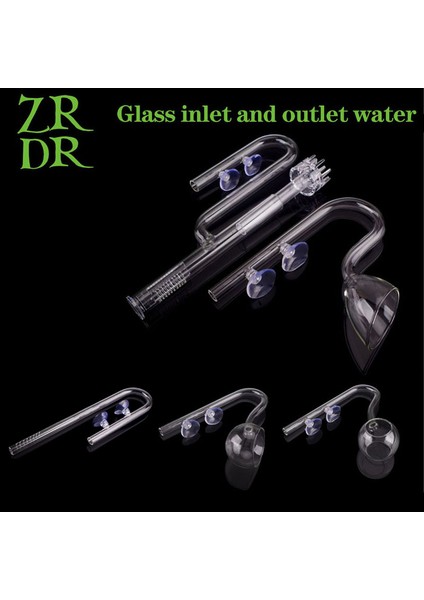 Şamandıra Regülatörü Stili 13 mm Zrdr Skimmer Cam Lily Borusu Yüzey Giriş Çıkış mm Akvaryum Su Bitki Tankı Filtresi Ada (Yurt Dışından) fırsatları