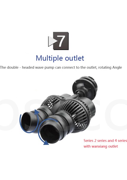 JVP-102A Stili Ab Adaptör Fişi 220V Sunsun Dalga Yapıcı Su Pompası Akvaryum Balık Tankı Akvaryum Pompası 2.5W 3W 6W 12W 24W 48W Akış Pompası, Sörf Pompası (Yurt Dışından) indirimleri