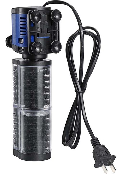14W Tarzı Ab Fişi 3ü 1 Arada Dalgıc Akvaryum Filtresi Sessiz Sunsun Balık Tankı Su Pompası Iç Filtre Dalga Yapıcı Sünger Filtre Hava Pompası 220V (Yurt Dışından) fırsatları
