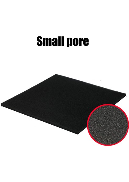 Siyah Küçük Gözenek Stili 50X50X5CM Biokimyasal Süs Pamuk Sünger Akvaryum Filtresi Balık Tankı Havuzu Siyah Köpük Sünger Tankı I Filtre Aksesuarları Orta Gözenek (Yurt Dışından)