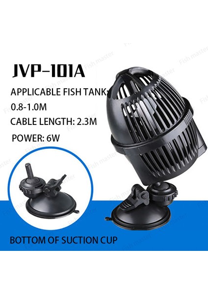 JVP-101A Stili Ab Adaptör Fişi 220V Sunsun Dalga Yapıcı Su Pompası Akvaryum Balık Tankı Akvaryum Pompası 2.5W 3W 6W 12W 24W 48W Akış Pompası, Sörf Pompası (Yurt Dışından)