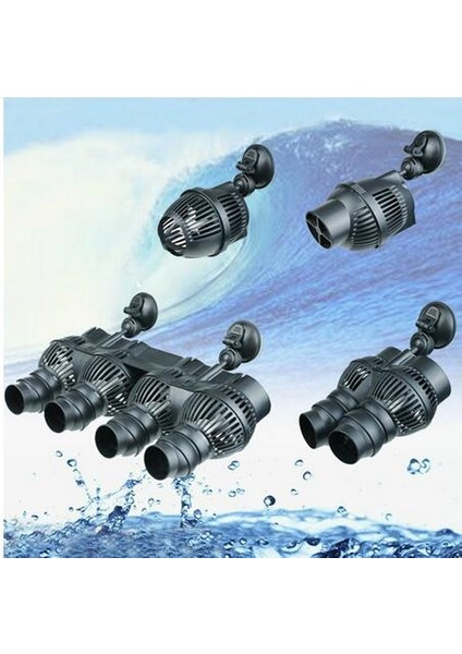 JVP-101A Stili Ab Adaptör Fişi 220V Sunsun Dalga Yapıcı Su Pompası Akvaryum Balık Tankı Akvaryum Pompası 2.5W 3W 6W 12W 24W 48W Akış Pompası, Sörf Pompası (Yurt Dışından) fiyatları