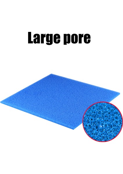 Mavi Geniş Gözenek Stili 50X30X2CM Biokimyasal Süs Pamuk Sünger Akvaryum Filtresi Balık Tankı Havuzu Siyah Köpük Sünger Tankı I Filtre Aksesuarları Orta Gözenek (Yurt Dışından)