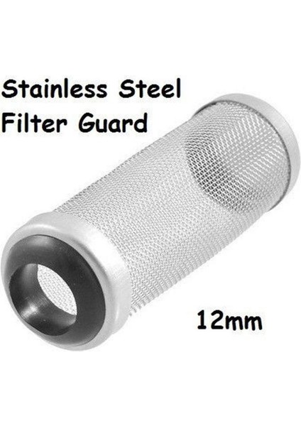 12 mm Tarzı M Beden Akvaryum Balık Tankı Filtre Paslanmaz Çelik Mesh Emme Koruyucu Karides Ağları Özel Silindir Süzgeç Akvaryum Aksesuarları (Yurt Dışından) indirimleri