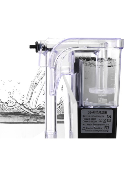 Ab Fiş Tarzı Balık Tankı Mini Akvaryum Filtresi Su Pompası Ab Fişi Harici Asılı Filtre Oksijen Daldırılabilir Su Arıtıcı (Yurt Dışından) modelleri