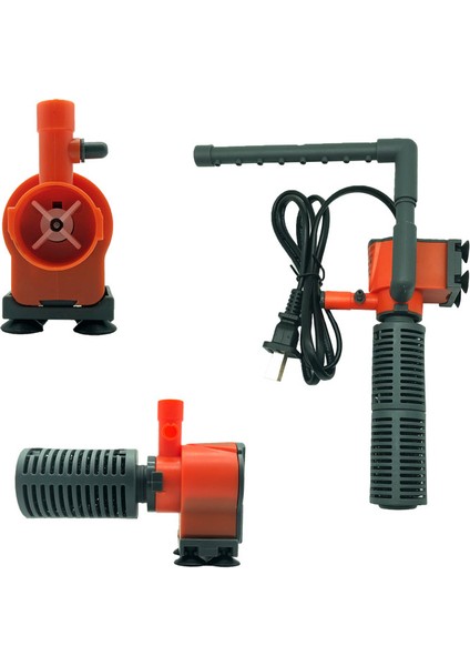 3W Filtre Stili Isteğe Bağlı 3W 5W Daldırma Akvaryum Filtresi Mini Balık Tankı Iç Filtre Pompa Su Akışı Dolaşımı Balıklar ve Kaplumbağalar Için Oksijen Ekle (Yurt Dışından) fırsatları