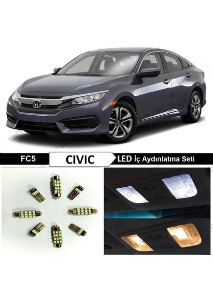 Honda Civic Fc5 LED Iç Aydınlatma Seti