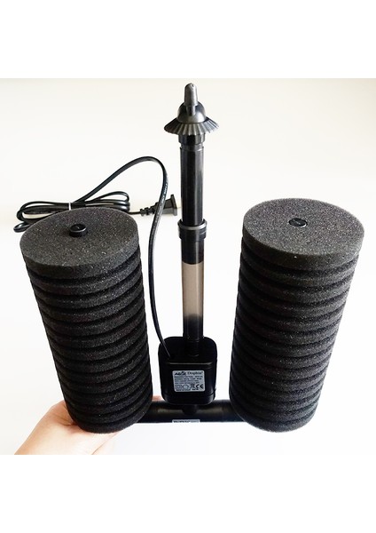Küçük Boyutlu Stil Ab Fişi Akvaryum Karides Tankı Balık Tankı Elektrikli Nano Sünger Filtre Akvaryum Filtresi (Yurt Dışından) fırsatları