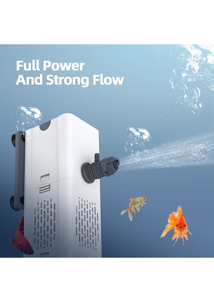 6W Tarzı Akvaryum Filtre Pompası 4ü 1 Arada Balık Tankı Daldırma Hava Oksijen Iç Pompası Akvaryum Hava Pompası Dalga Pompası Akvaryum Powerhead Pompası (Yurt Dışından) fırsatları