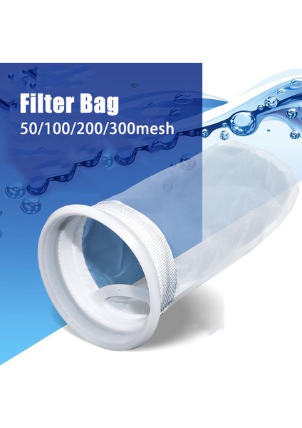 Gri Stil Fileli Mikro Naylon Nmo Filtre Torbası Balık Deniz Sump Filtreli Keçe Çorap Çanta Korozyon Direnci Akvaryum Aksesuarları (Yurt Dışından)
